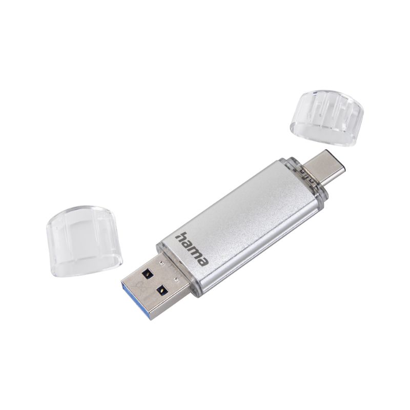Clé USB Classic, USB 3.0, 128 Go, 90 Mo/s, argentée