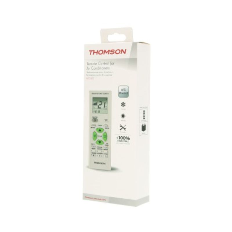 Thomson - Télécommande universelle ROC1205 pour climatiseurs - Blanc -  ULTRANETBOOK