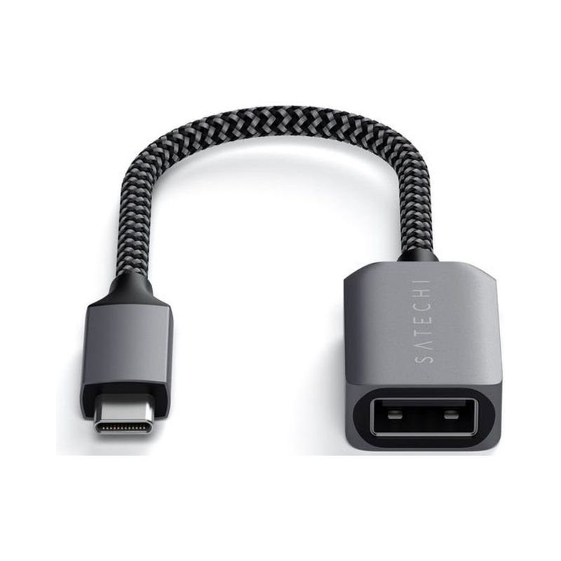 Adaptateur USB-C Vers USB-A 3.0 - Câble OTG 15cm Pour Transfert Rapide, Clavier, Souris