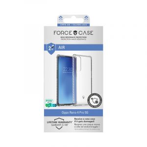 Coque Renforcée Oppo Reno 4 Pro AIR Transparente - Garantie à vie Force Case
