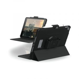 UAG - Coque renforcée avec Handstrap pour iPad 10.2 (2019/20/21 - 7/8/9th gen) - Noir