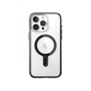 Presidio Perfect-clear click-lock iPhone 15 Pro Max Clear/Black