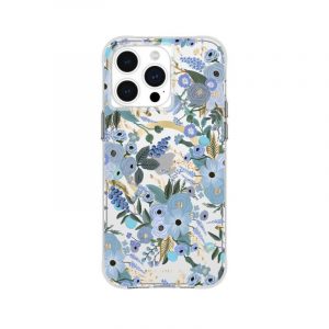 RIFLE PAPER GARDEN PARTY MAGSAFE IPHONE 15 PRO MAX BLEU - CASE MATE