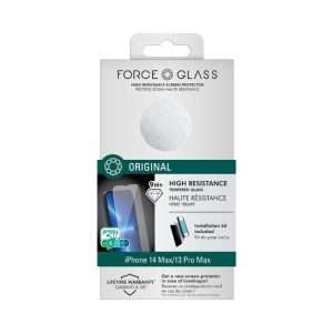 Protège écran iPhone 13 Pro Max / Iphone 14 Plus Plat Original - Garanti à vie Force Glass