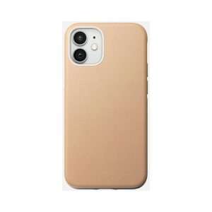NOMAD - Coque Rugged en cuir pour iPhone 12 Mini - Beige