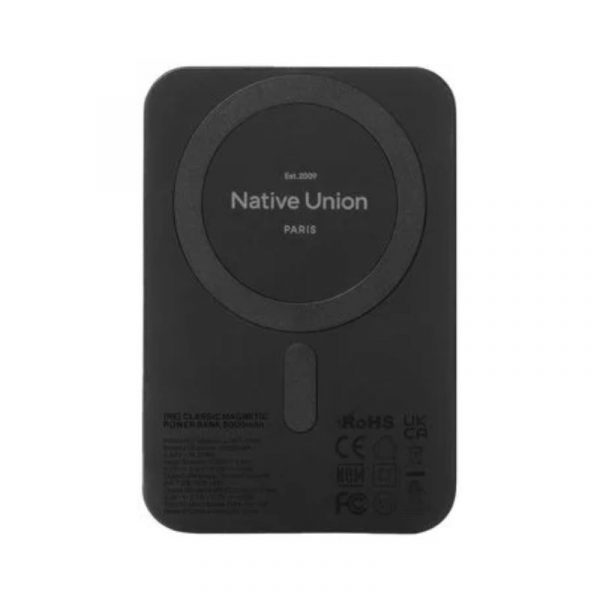 Native Union - (RE)CLASSIC batterie externe de 5000mAh Magnétique - Vert – Image 3