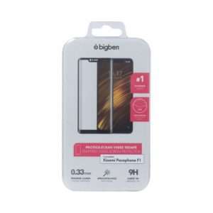 Bigben Verre Trempé 2.5D pour Xiaomi Poco F1