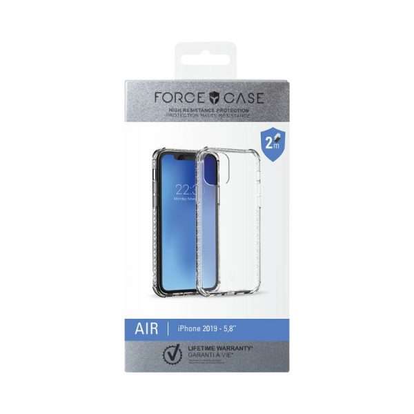 Force Case - Coque Renforcée iPhone 11 Pro AIR Transparente - Garantie à vie