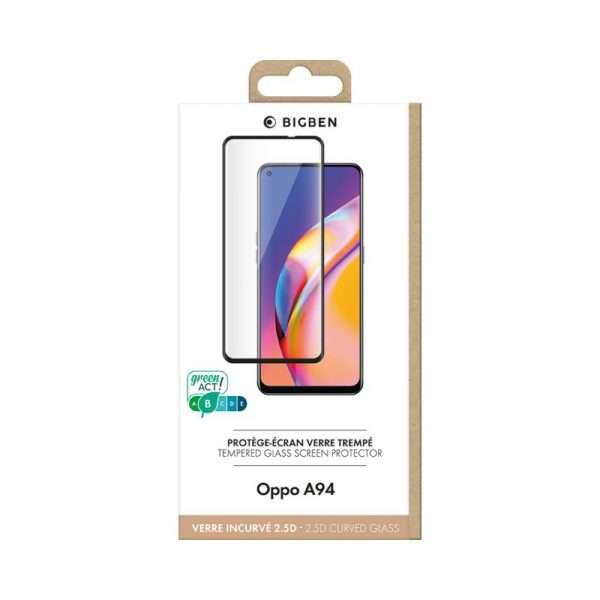Bigben - Protège écran 2.5D Oppo A94 5G