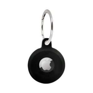 Bigben - Protection pour AirTag avec attache Porte-clé - Noire