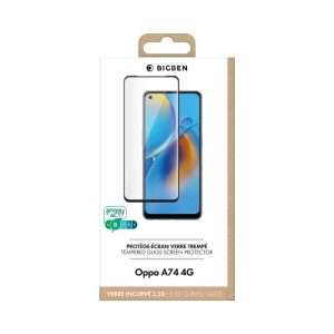 Bigben - Protège écran 2.5D en Verre trempé pour Oppo A74