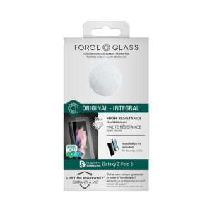 Force Glass - Protège écran Galaxy Z Fold 3 Plat Original - Garanti à vie