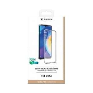 Bigben Coque TCL 20 SE Transparente Noire