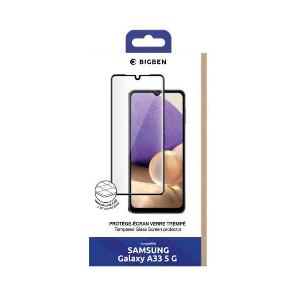 Bigben - Protège écran 2.5D Samsung G A33 5G