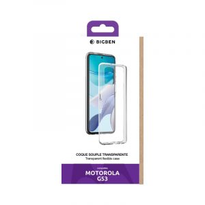 Bigben Coque Motorola Moto G53 5G Transparente