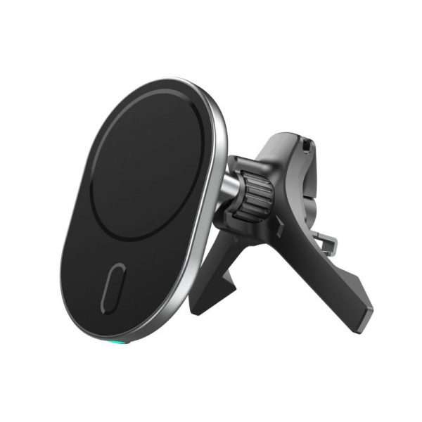 Chargeur voiture Grille aération Compatible MagSafe 15W  Noir - Force Power