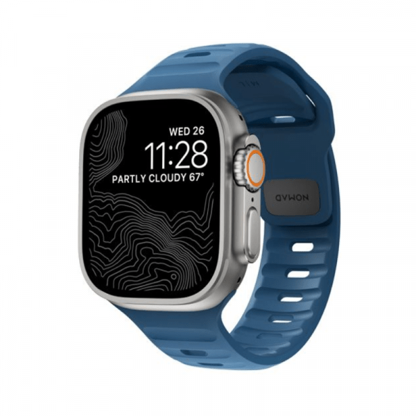 Bracelet Sport Strap 42/44/45/46/49mm bleu - Nomad