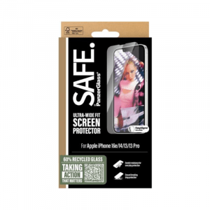 Protection d'écran Ultra-Wide Fit Aligner iPhone 16e/14/13/13 Pro - Panzerglass