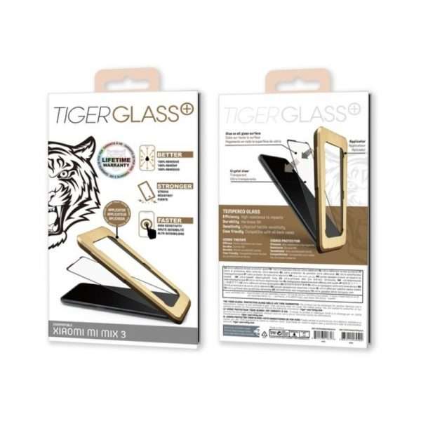 TIGER - TIGER GLASS PLUS VERRE TREMPE FULL GLUE: XIAOMI MI MIX 3