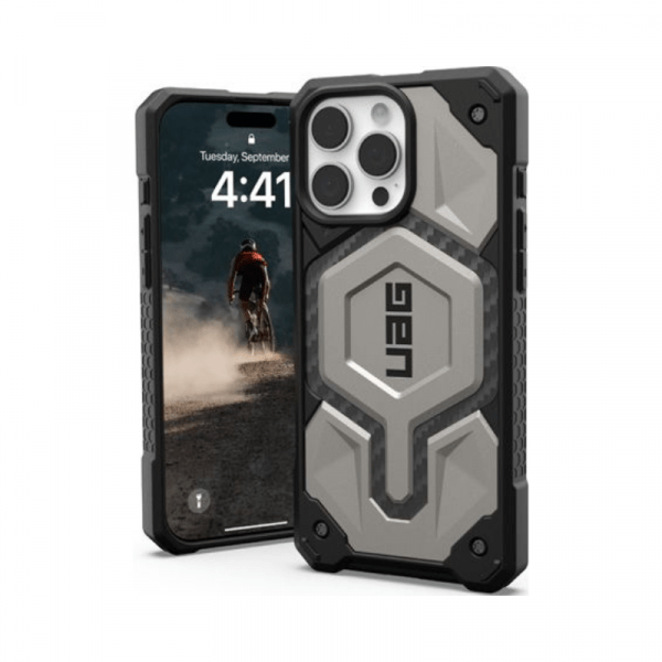 Coque Monarch Pro iPhone 16 Pro Max Titanium - UAG
