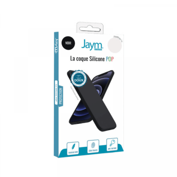 Coque Silicone Pour Xiaomi 15 Ultra Noir - JAYM