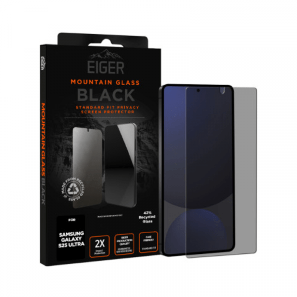 Verre Trempé Premium 2.5D Privacy Pour Samsung Galaxy S25 Ultra - EIGER