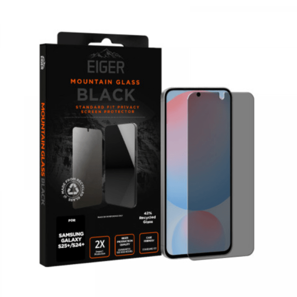 Verre Trempé Premium 2.5D Privacy Pour Samsung Galaxy S24 Plus /S25 Plus - EIGER