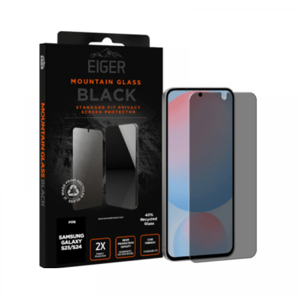Verre Trempé Premium 2.5D Privacy Pour Samsung Galaxy S24 / S25 - EIGER