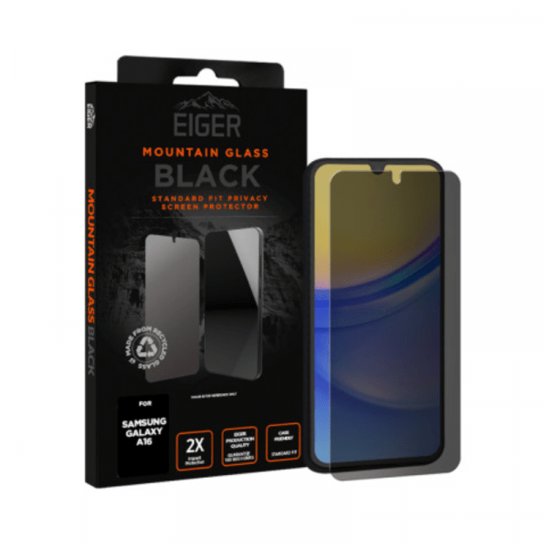 Verre Trempé Premium 2.5D Privacy Pour Samsung Galaxy A16 4G / 5G - EIGER
