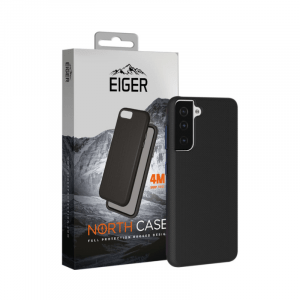 Coque Rigide Noire Ultra-Renforcée Polycarbonate Pour Samsung Galaxy S22 Plus - Eiger