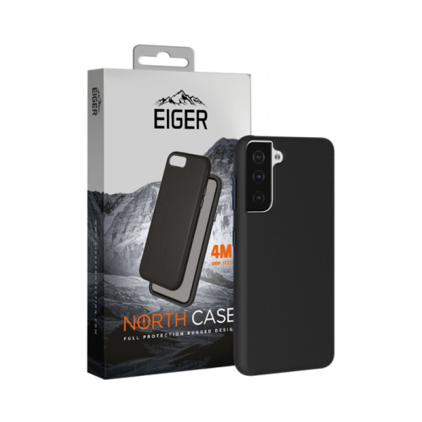 Coque Rigide Noire Ultra-Renforcée Polycarbonate Pour Samsung Galaxy S22 Plus - Eiger