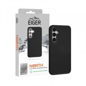 Coque Rigide Noire Ultra-Renforcée Polycarbonate Pour Samsung Galaxy A35 5G - EIGER