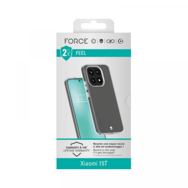 Coque renforcée Xiaomi 15T FEEL 2m Transparente - Force Case