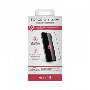 Protège écran Xiaomi 15T Original 2.5D Verre organique - Force Glass