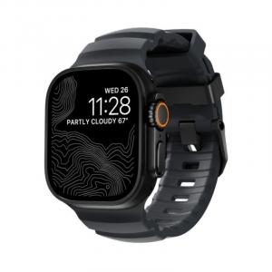 Bracelet pour Apple Watch Rocky Point Band 44/45/46/49mm Storm/Black Hardware - Nomad