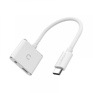Adaptateur Audio et Charge USB-C vers USB-C/Jack Blanc - Cygnett