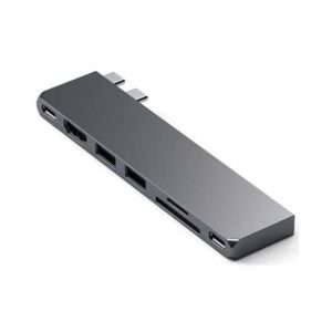 Hub Pro slim USB-C Space Gray - Satechi