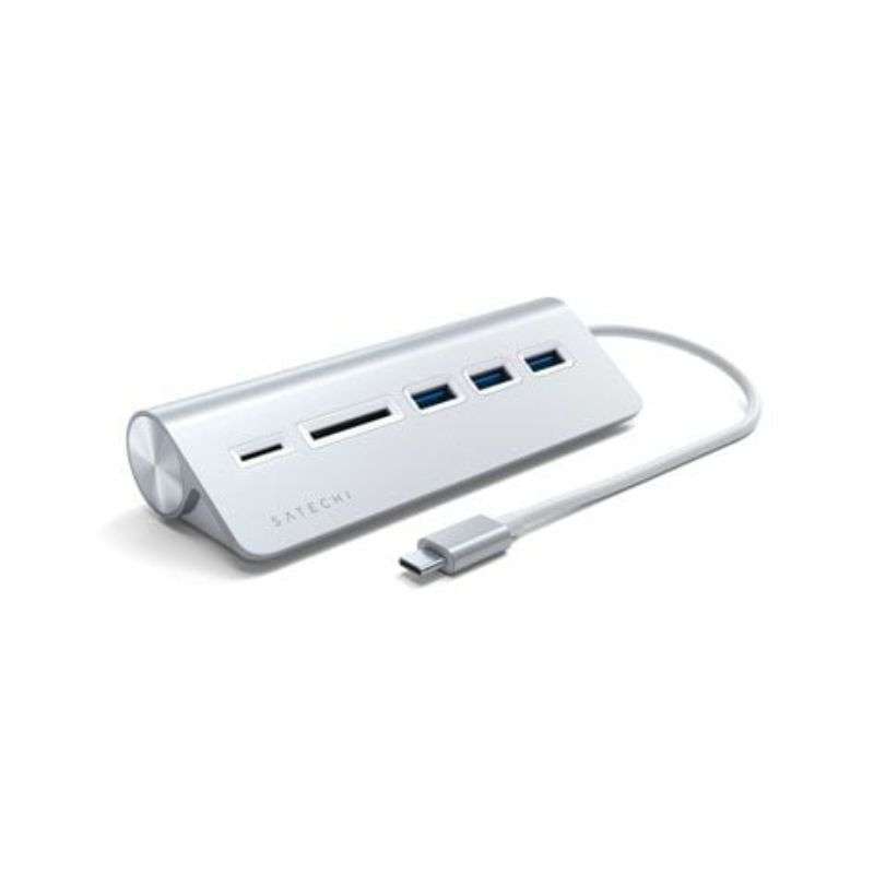 Multiports USB-C Aluminium argent- Satechi