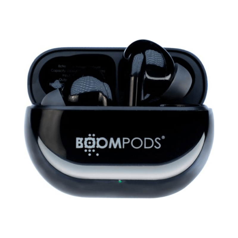 Écouteurs True Wireless Echobuds Black - Boompods