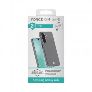 Coque renforcée Samsung Galaxy A26 FEEL  2m Transparente - Force Case