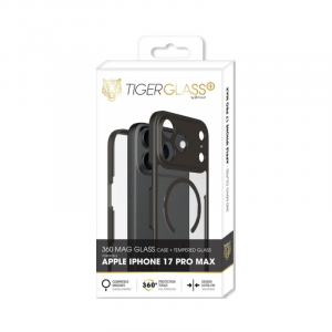 Tiger Glass Plus Coque 360 Magsafe Verre Trempe Iphone 17 Pro Max