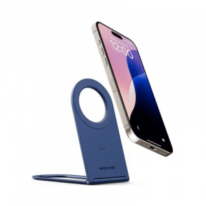Support Portable Ultra-Fin pour iPhone Curve Nano Bleu - Twelve South