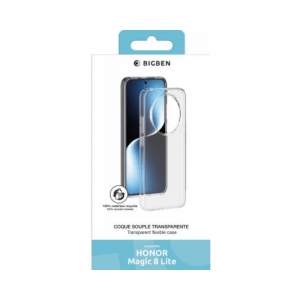 Coque Honor Magic 8 Lite Transparente - Bigben