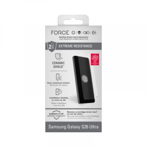 Protège écran Samsung Galaxy S26 Ultra Ceramic Shield Verre trempé - Force Glass