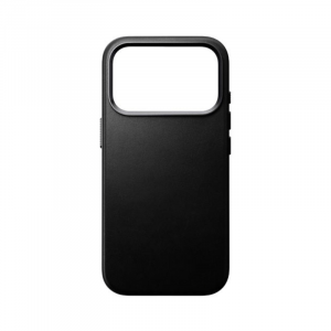 Coque Cuir Traditional iPhone 17 Pro Noir - Nomad