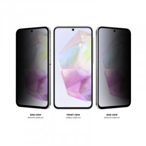 Verre Trempé Premium 2.5D Privacy Pour Samsung Galaxy S25 FE / A57 5G - EIGER