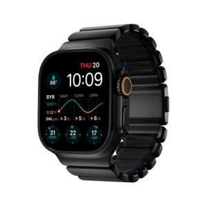 Bracelet Stratos 49mm Black Titanium/Black KFM - Nomad
