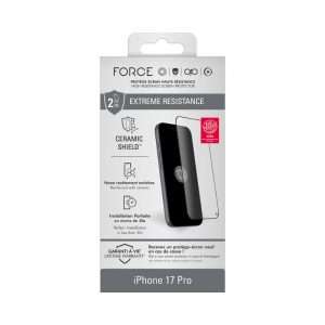 Verre Trempé Ceramic Shield iPhone 17 Pro - Force Glass