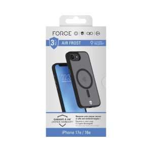 Force Case AIR Frost iPhone 17e/16e – Coque Renforcée 3m