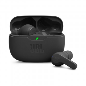 JBL Wave Beam, Écouteurs Intra-Auriculaires sans Fil, Noir
